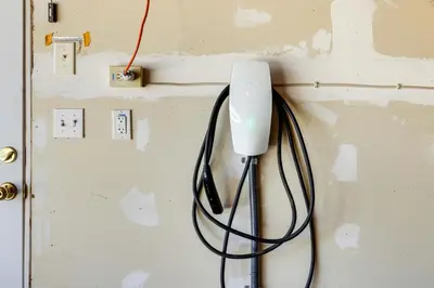 a white object is hanging on a wall at Deck and Gas Grill Secluded Arnold Cabin Rental! in Arnold