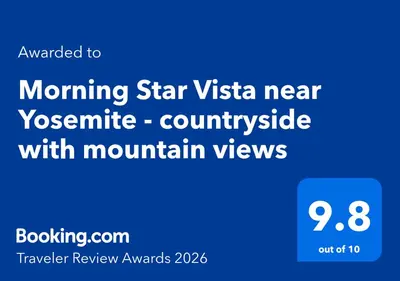 a screenshot of a phone screen with the text nominating star vista near yakima at Morning Star Vista near Yosemite - countryside with mountain views in Mariposa