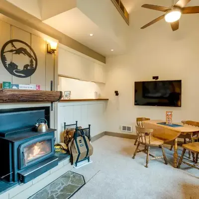 Mountain Condo with Fireplace in Kirkwood Ski Resort