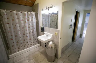 a bathroom with a sink and a toilet at 1849 Condos 103 home in Mammoth Lakes