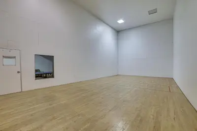 an empty room with a wooden floor and white walls at Mammoth Lakes Condo Walk to Village and Gondola! in Mammoth Lakes
