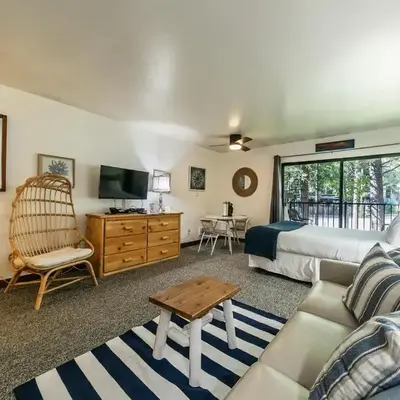 Modern Studio w/Balcony #211 at Donner Lake Village