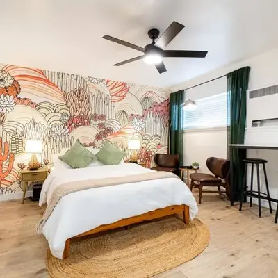 Riverside Glam: Stylish Urban Escape
