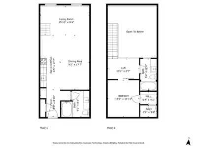 a floor plan of a house at Palisades Tahoe Lodge Rentals Studio Loft #344 in Olympic Valley