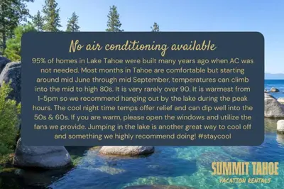 a sign that says us air conditioning available at a river at Adventure Awaits - Pets - Hot tub - Fire pit in Mevers