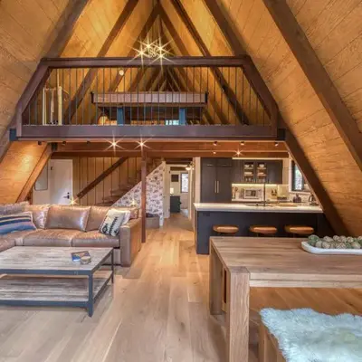A-Frame of Mind in Tahoe Donner - Pet-Friendly 2 BR 1 BA with Pool Table
