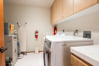 a kitchen with a sink and a dishwasher at XXL Snowcreek #747 - 5 Bedroom 4 Bathroom Sleeps 12 Pet Friendly, Amazing Mountain Views in Mammoth Lakes