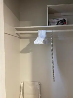 a whisk hanging from a shelf in a refrigerator at A Little Bit Of Country in Visalia