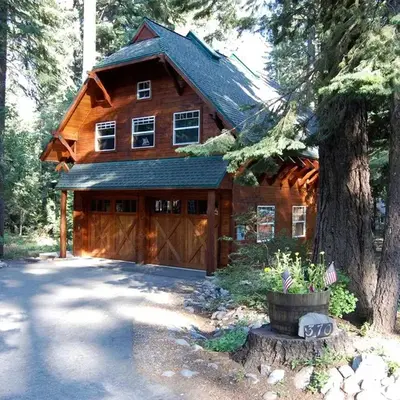 Traditional Log Cabin Rental for Couples on the West Shore of Lake Tahoe