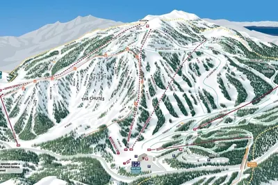 a snow covered mountain with a ski slope at Special Rates-Skyline Escape-Reno-UNR-Tahoe in Reno