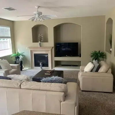 Furnished five bedroom and gated community