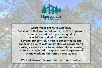 a sign with a picture of a tree at Plesums By Hauserman Rentals