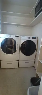 two machines sitting next to each other in a room at Historic Reno Home in Reno