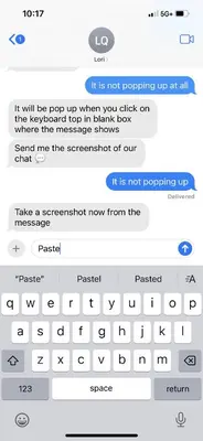 a screenshot of a text message with the words push ups at Rancho Grand Mobile Home Park in Atwater