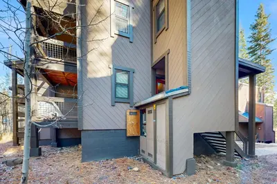 a building with a door on the side of it at Great Northstar Condo in Kingswood Estates