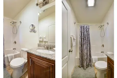 a bathroom with a sink and a toilet at 3R Suter's Forte in North Wawona