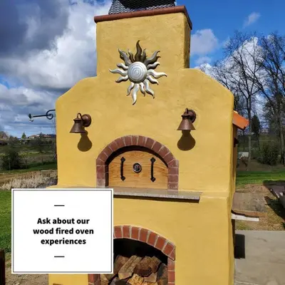 a play house with a sign in front of it at Fraser Family Vineyard Estate Pet-Friendly Home in Plymouth