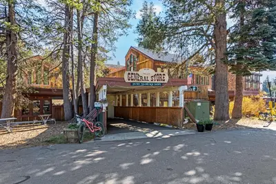 a building with a sign that reads grandmast shingle at Amazing Views - Modern Home - SH #14 in Bear Valley
